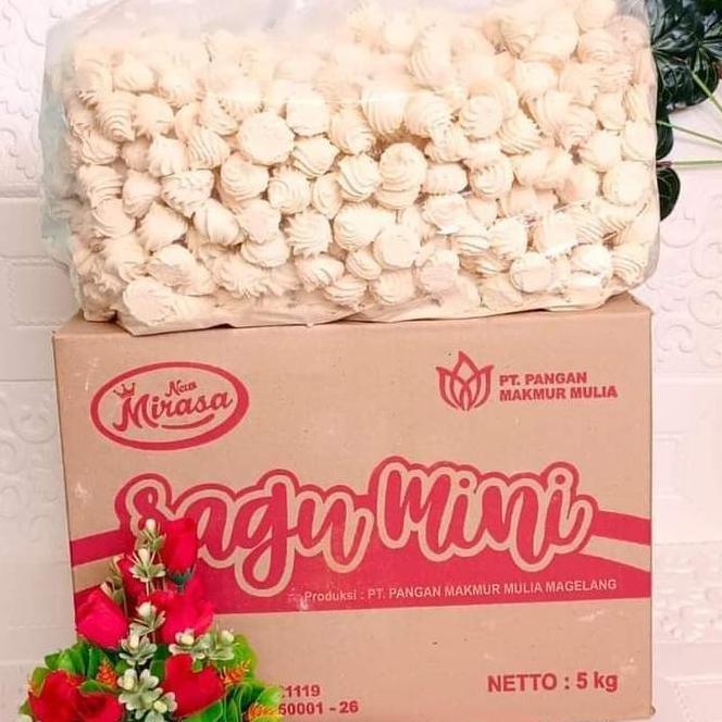 Kue Sagu Mini 1 Dus 5Kg Sagu Keju Mirasa Kue Kering Hampers