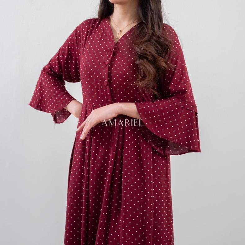 TERBARU Amariel Kova Dress Daster Nyaman Bumil Busui Friendly