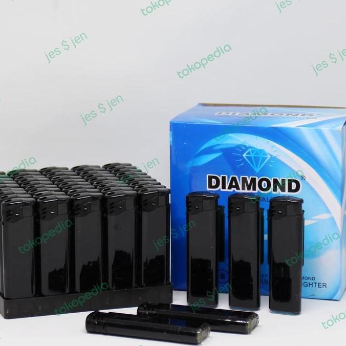 Cookwe- Korek Gas Magnet Polos Putih (Isi 50 Pcs)