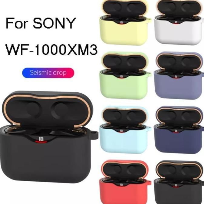 Lansungkirim- Case Cover Silicone - Sarung Silikon Earphone Sony Wf-1000Xm3 Wf-1000Xm4 Wf1000Xm3 Wf1
