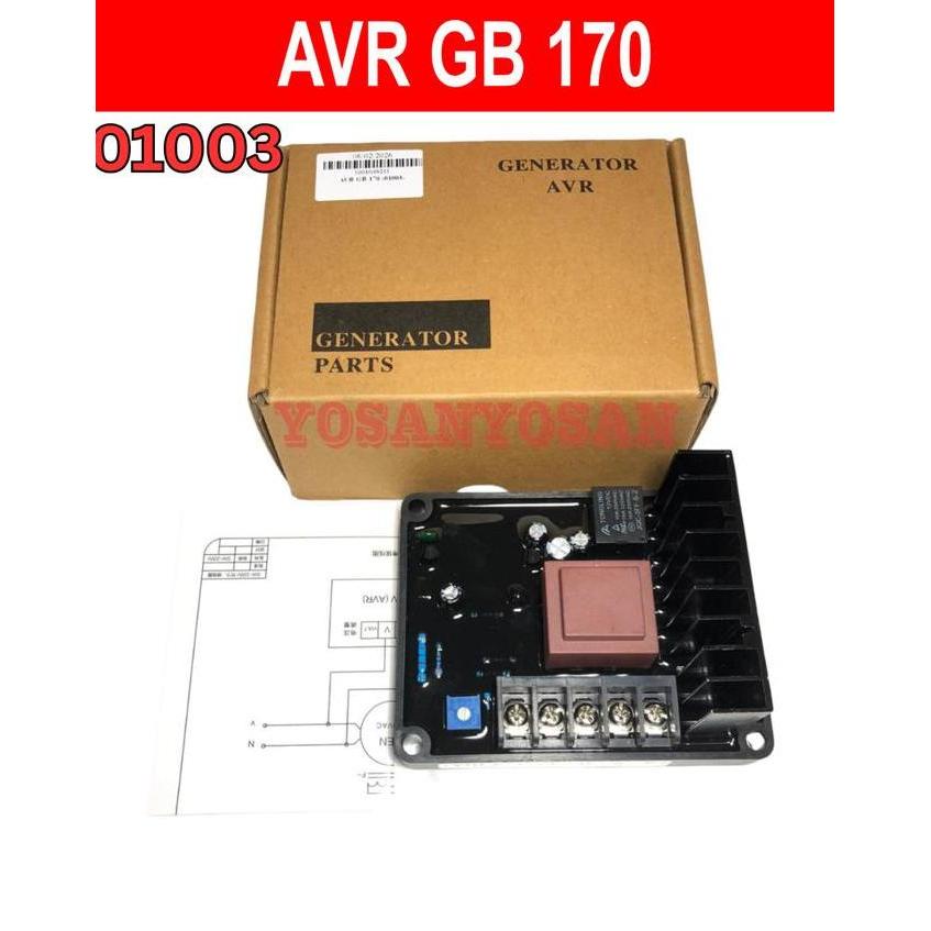 AVR GB170 GB 170 GENSET 3 PHASE GENERATOR DINAMO BROSTEL ARANG TERBARU