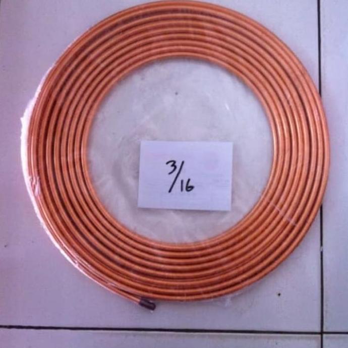 PIPA TEMBAGA 3/16 ROLL DISKON