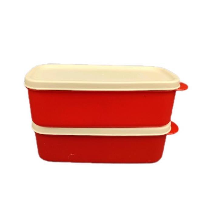 Nicht- Paket 1-3 Pcs Lunch Box Suzuka 2 Sekat Clio Plastik-Tempat Makan-Kotak Bekel Saouvenir Ulang 