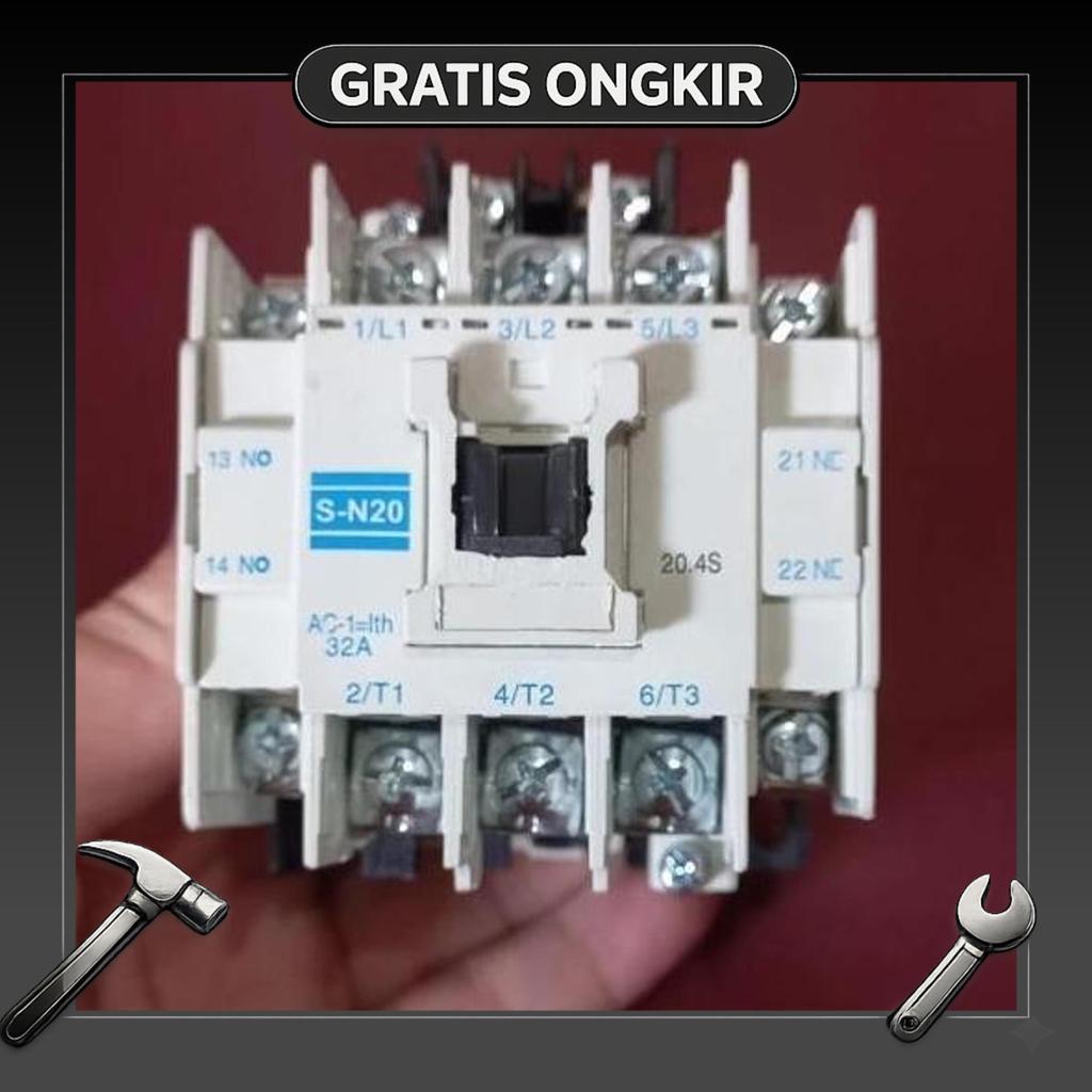 Kontaktor / Contactor Mitsubishi S-N20 Sn-20 Sn 20 Sn20
