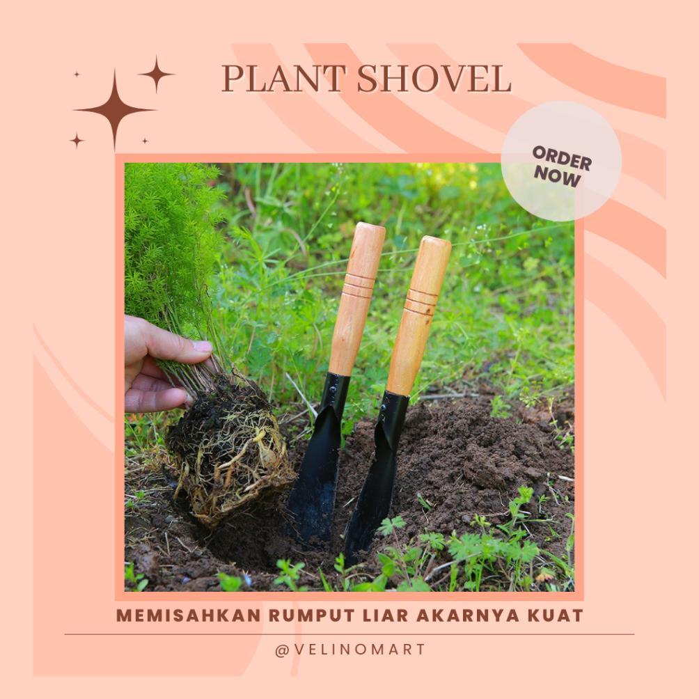 Promo Cod Sekop Tanaman / Gardening Shovel / Sekop Kebun Tajam / Alat Berkebun Sekop Tanaman ><