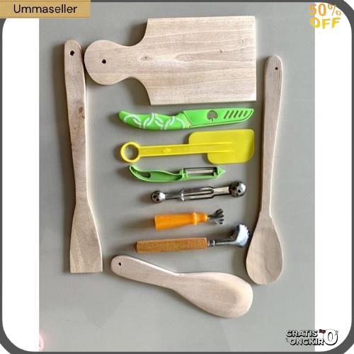 Paket Set Pisau Peralatan Dapur Set / Grosir Alat Dapur / Grosir Peralatan Dapur Terlaris