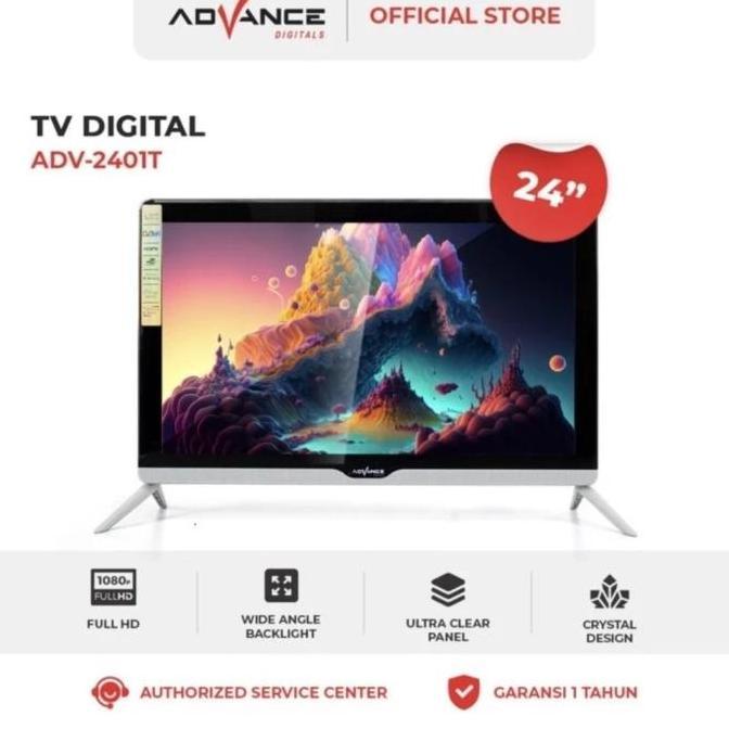 TERLARIS ADVANCE TV LED 24 INCH ADV 2401T FULL HD TV