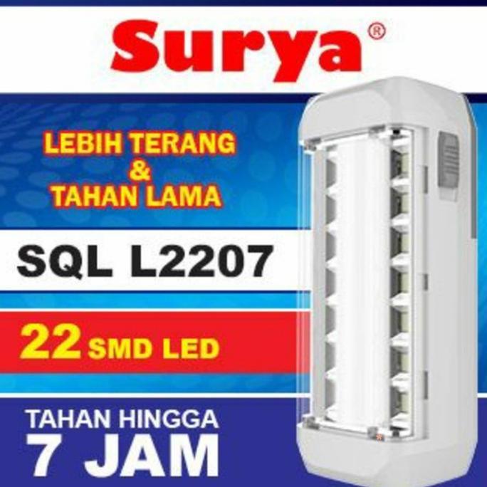 vivatamanul5 - emergency led/lampu emergency led charger/lampu darurat