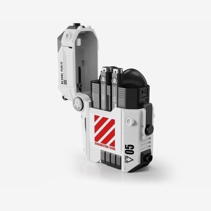 Grosir Gravastar Sirius P5 Tws Earbuds Defense Mecha V2 White Wireless Bluetooth Headset Earphone