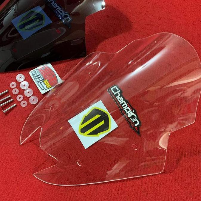 Windshield Visor Sectbill Model TDR Smoke Clear Polos Yamaha NMAX Old