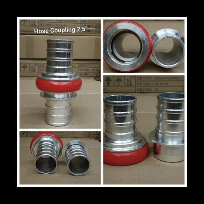 HOSE COUPLING MACHINO 2.5" bahan aluminium