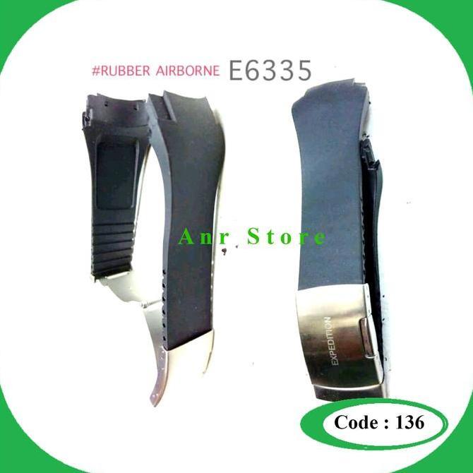 Strap Watch / Tali Jam Tangan Expedition Airborne E-6335 E6335 E 6335