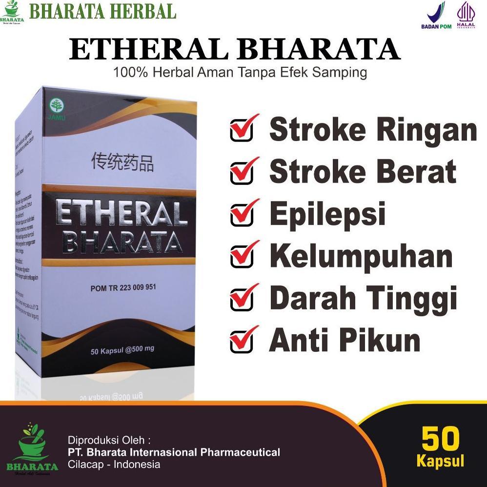 Etheral Bharata Obat Struk Stroke Paling Ampuh Kolesterol Darah Tinggi Ampuh Original