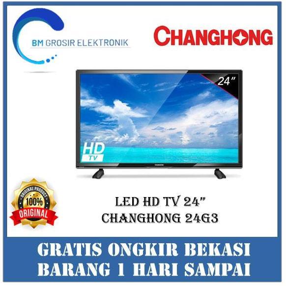 TERLARIS CHANGHONG LED TV 24 INCH 24G3 HD TV