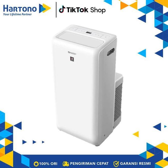 Terlaris Sharp 1Pk Ac Portable Air Conditioner Cvp10Zcy