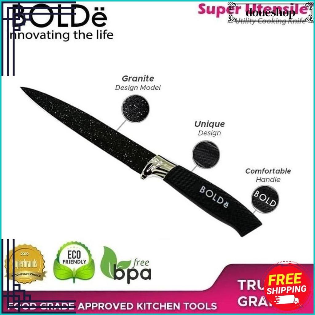 Bolde Super Utensil Knives Granito Utility Knife - Bolde Pisau Dapur Produk Favorit