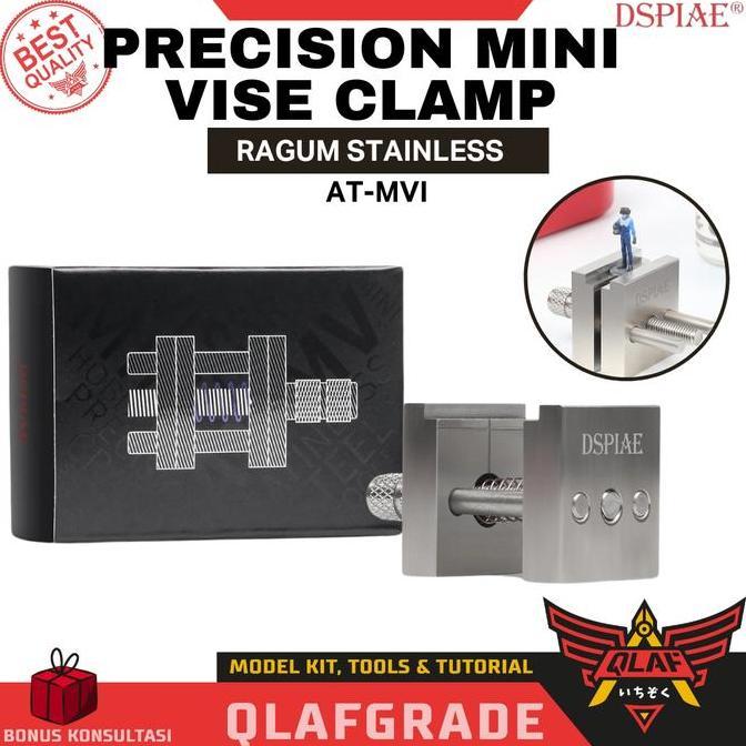 Ragum Mini Vise Clamp Stainless Steel Precision Mini Vise DSPIAE AT-MV
