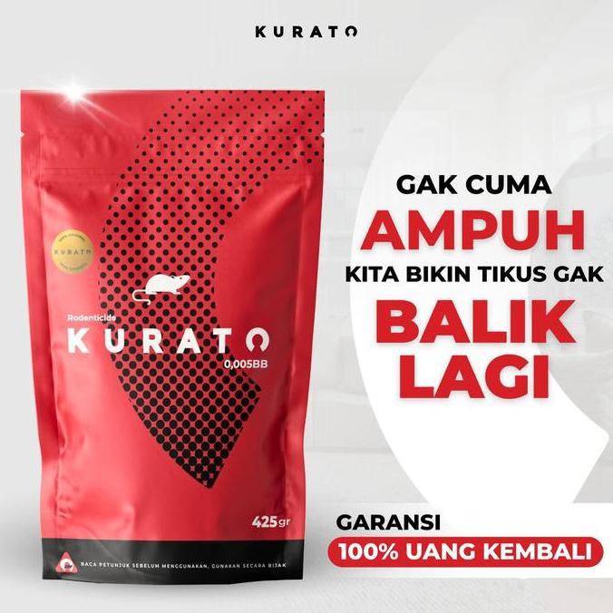 Capspic- Kurato Basmi Tikus Got Tikus Besar Racun Kurato Paling Ampuh