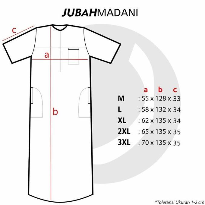 Clothes- Rosal Jubah Pria | Gamis Pria, Jubah Madani Premium - Katun Madinah