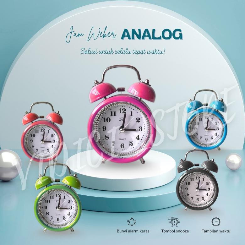 JAM WEKER DERING CLASSIC/JAM ALARM KLASIK/JAM WEKER KLASIK/JAM ESTETIK/ALARM CLOCK CLASSIC Termurah