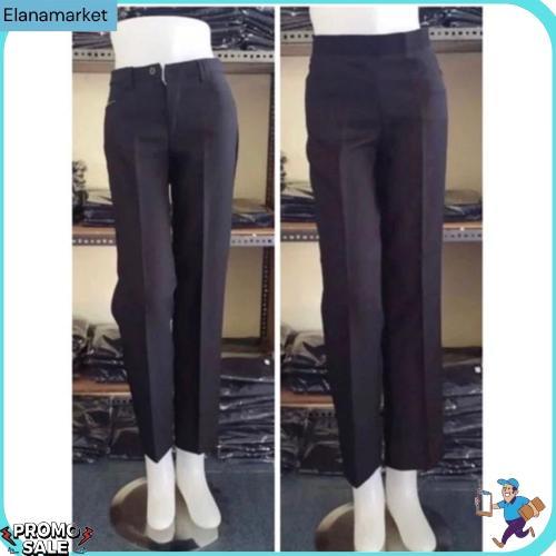 Celana Kerja Wanita ||Celana Kerja Formal//Celana Kerja Kancing Siap Kirim