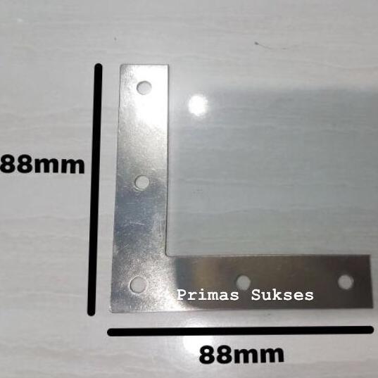 SIKU PLAT CONNECTOR L PLAT KONEKTOR L PLAT SAMBUNGAN L STAINLESS STEEL HARGA KHUSUS
