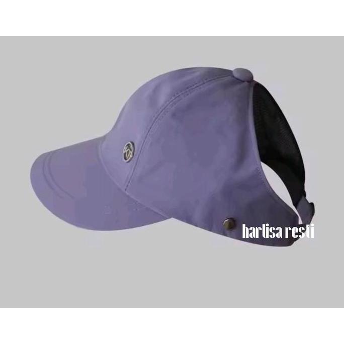 HEMAT LUAR BIASA [READY] TOPI KAIT MASKER ANTI UV / TOPI WANITA MASKER DAPAT DI IKAT / TOPI PELINDUN