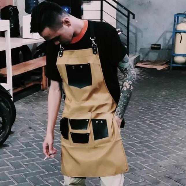 celemek/apron barbershop/barista/caffe/coffe shop SM
