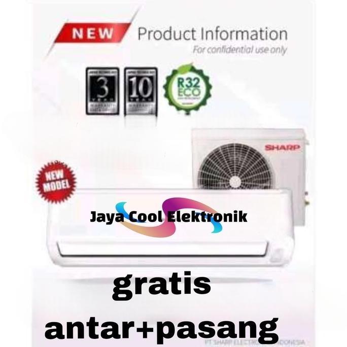 Terlaris Ac Sharp 1/2 Pk Low Watt/A 05 Bey + Pasang