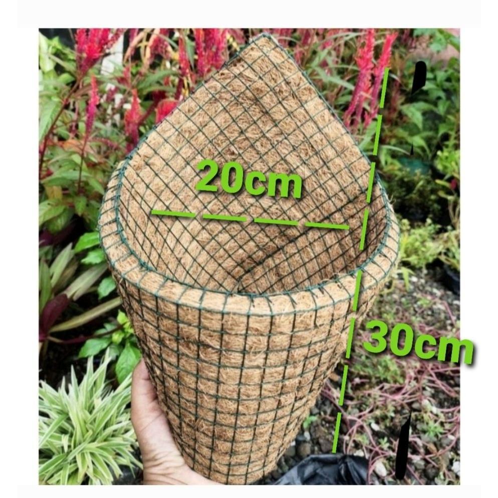Promo Cod Pot Sabut Kelapa Besar/Pot Angrek Jumbo ><
