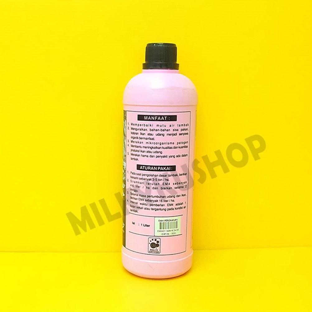 Promo Cod Em4 Mikroorganisme Pupuk Organik Cair Perikanan Dan Tambak 1 Liter ><