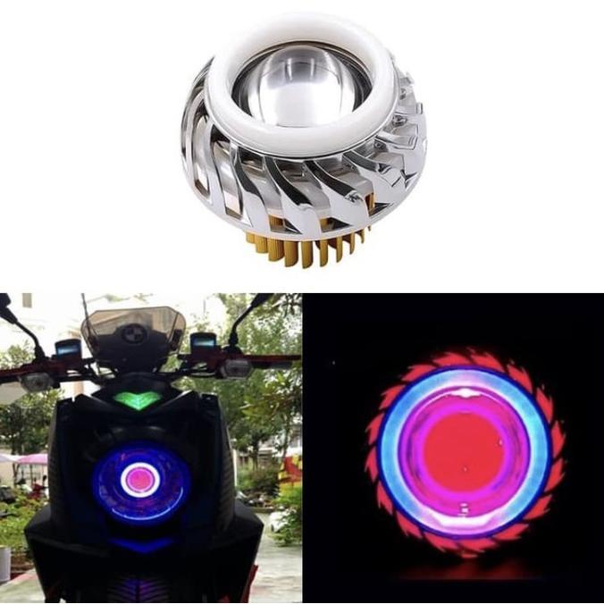 TERLARIS PROJIE HEADLAMP MOTOR / MOBIL UKURAN 3.5INCH PROJIE KIPAS / TORNADO