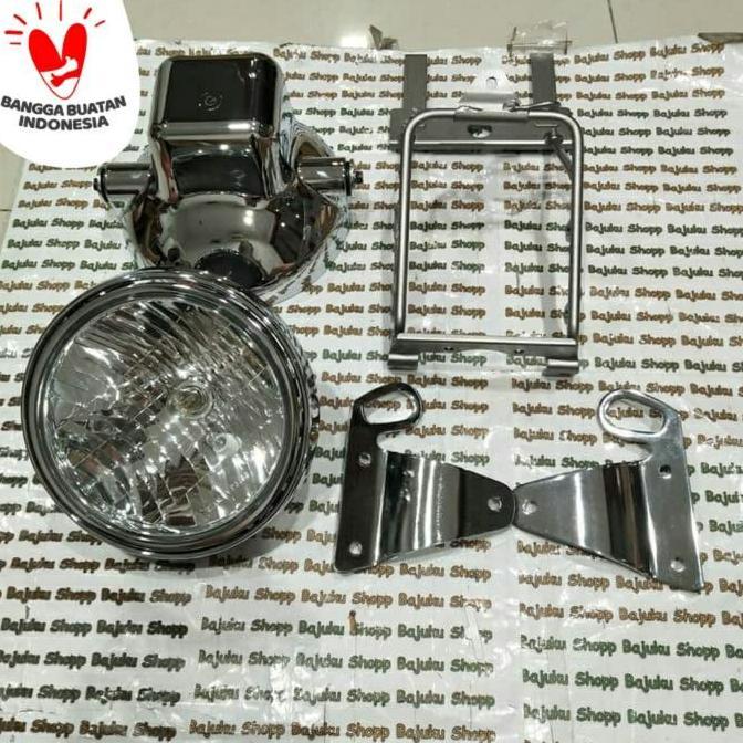 TERLARIS LAMPU BULAT NINJA SS REFLEKTOR BULAT BULET NINJA SS SER ORI