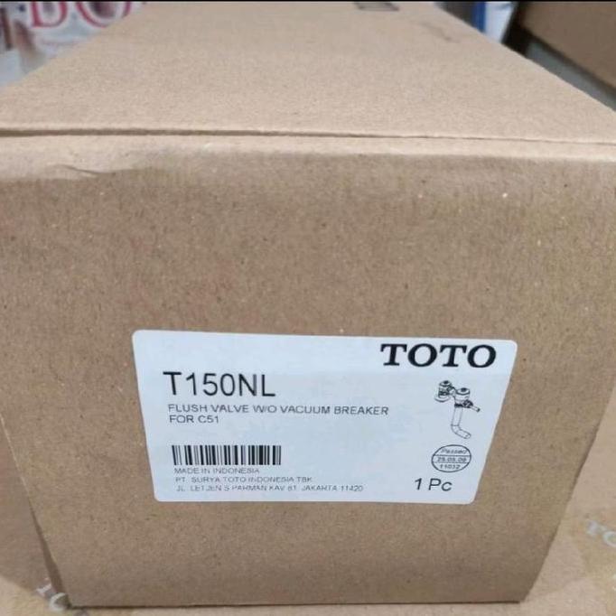 Toto T150 NL katup siram push keran kloset Toto C51