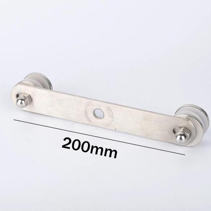 BOTOF Railing Kaca Stainless /Enjepit Kaca Strip/ Railing Kaca Stainless /Single Sayap Railing Tangg