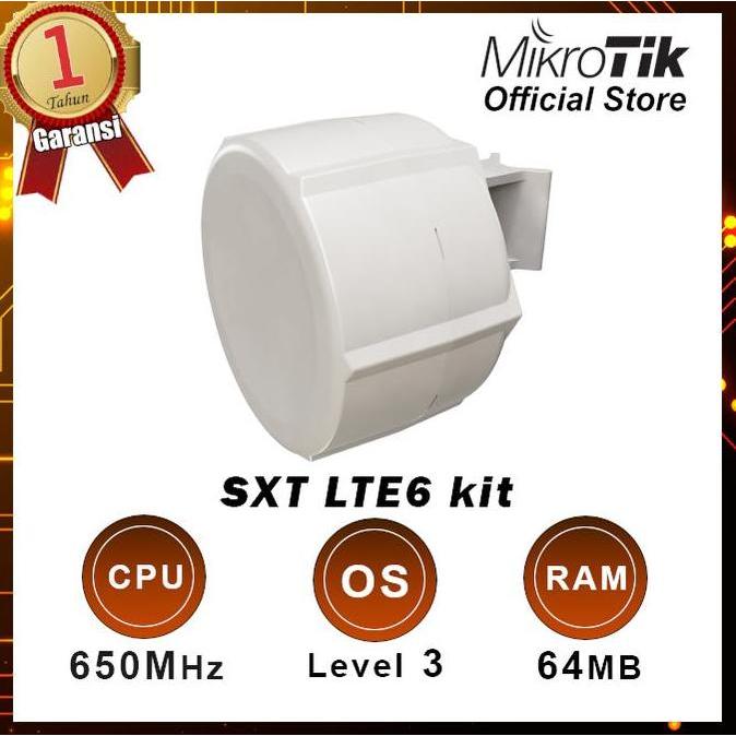 TERLARIS MIKROTIK EMBEDDED LTE CLIENT SXT LTE6 KIT