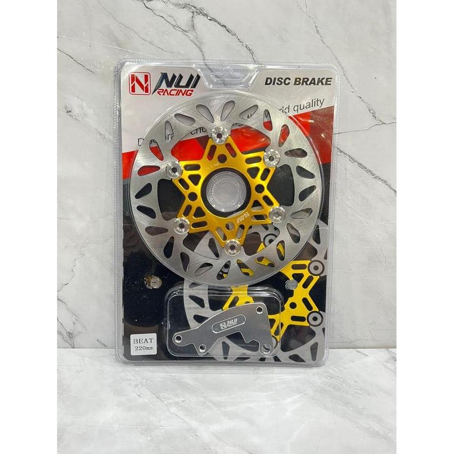 Piringan cakram NUI racing 220mm Mio J Mio Soul Xeon Beat