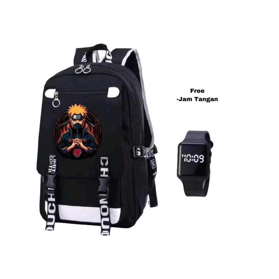 TAS NARUTO - TAS ANAK SD GAMBAR NARUTO - TAS ANAK KARAKTER NARUTO - TAS RANSEL ANAK GAMBAR NARUTO - 