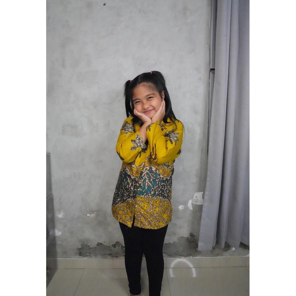 Murah  Baju Batik Anak Perempuan | Baju Batik Sekolah Anak Perempuan
