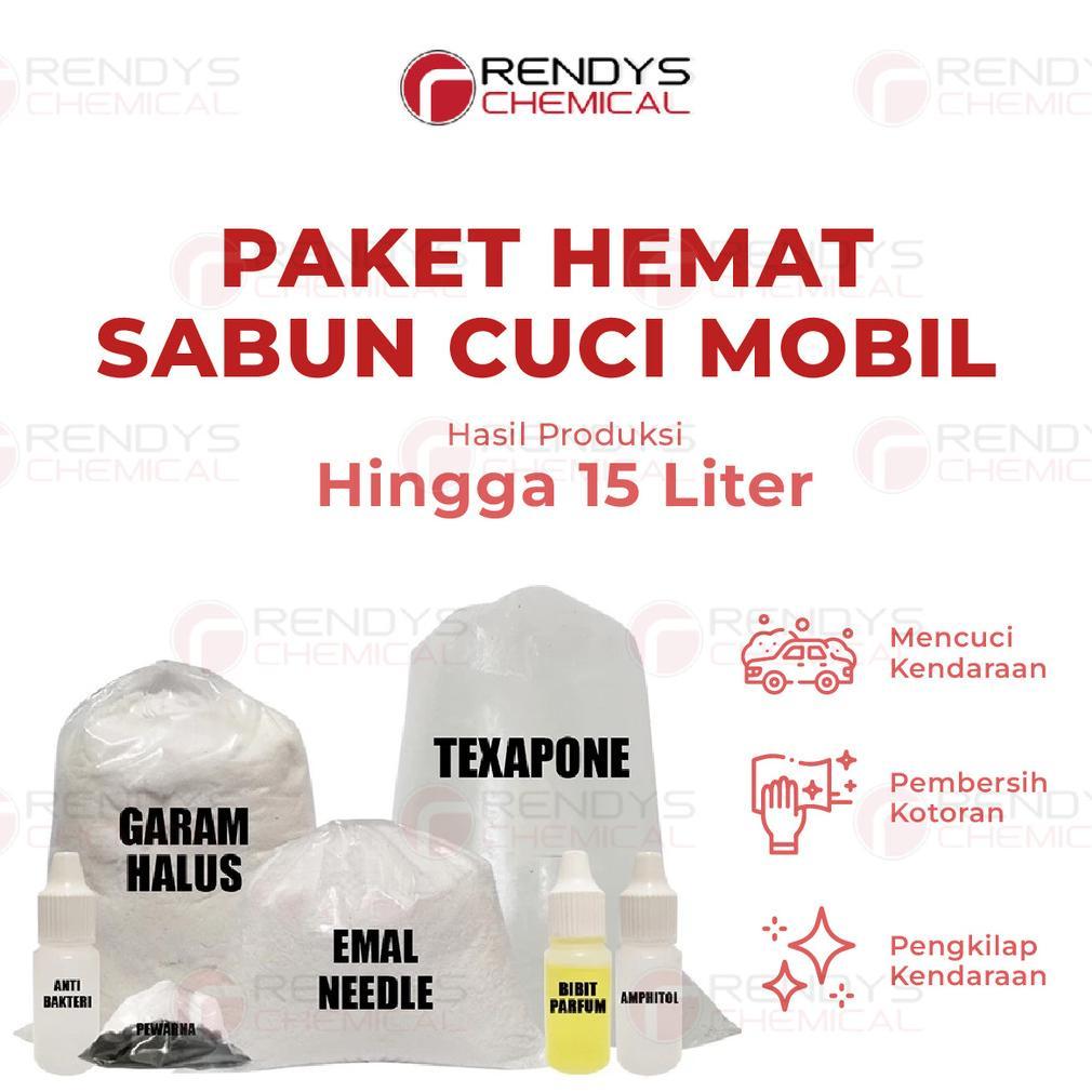 Paket Hemat Diy Bahan Sabun Cuci Mobil / Sabun Cuci Mobil / Car Wash