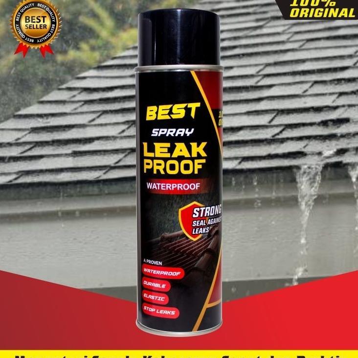 Spray Anti Bocor - Atap Anti Bocor Best  Rubber Sealant Spray 500Ml