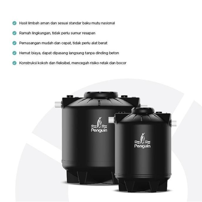 Penguin Bis-100 1000 Liter Septic Tank Biorotech