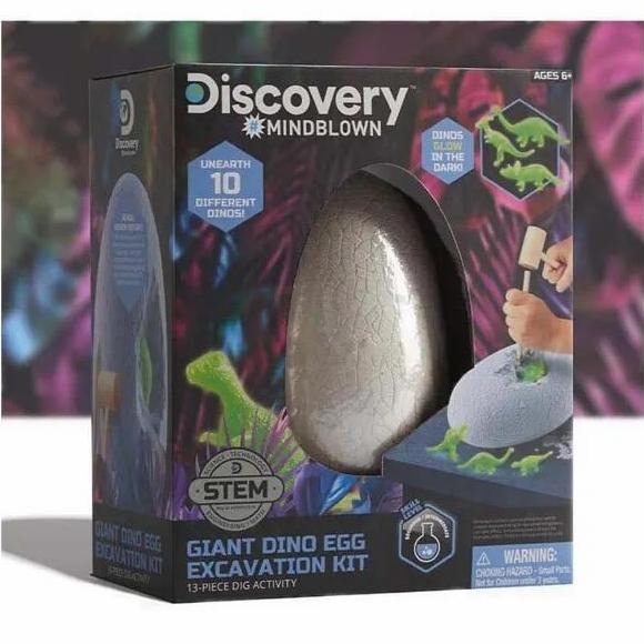 Discovery Mindblown Dinosaur Excavation Jumbo Egg