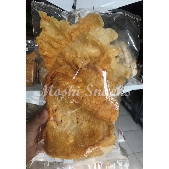 Dryfood- Hiphiau Perut Ikan 100Gr / Engpiau Asli Bangka / Perut Ikan Kering