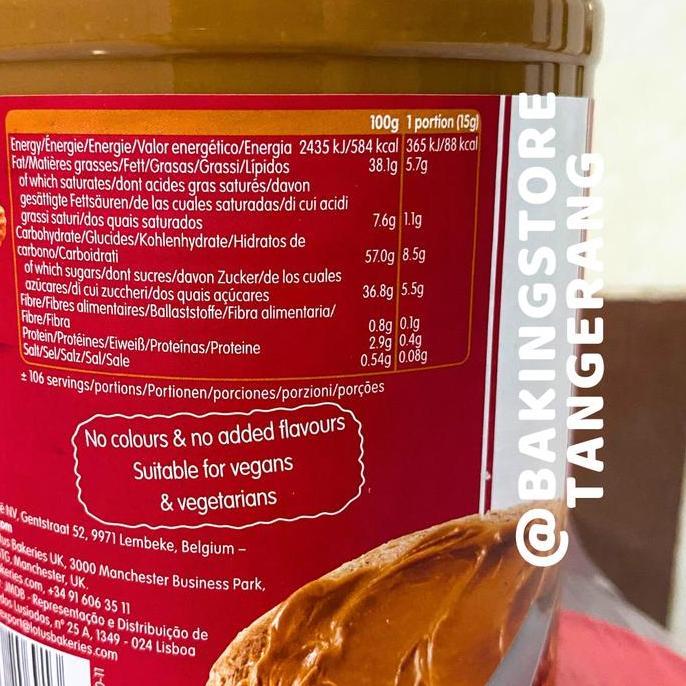 Sehatyuk- Biscoff Lotus Spread Smooth/ 1.6 Kg | Selai Lotus Biscoff