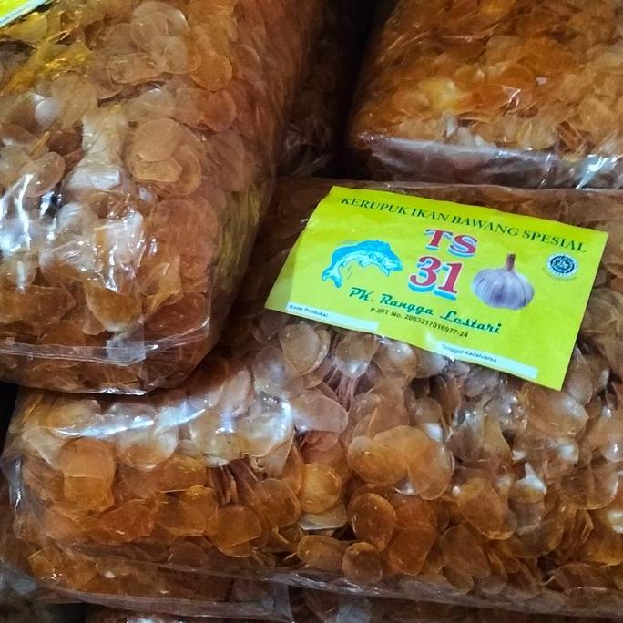 Dryfood- Kerupuk Bawang Mentah 5Kg Harga Pabrik (Grosir )
