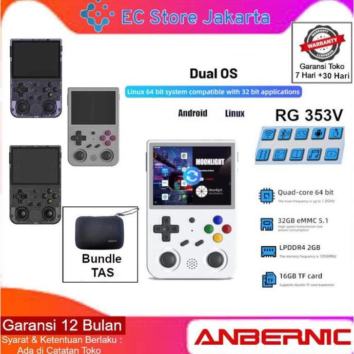 Ivacoss99 - Anbernic RG353V Dual OS Android Linux Handled Portbale Game Boy