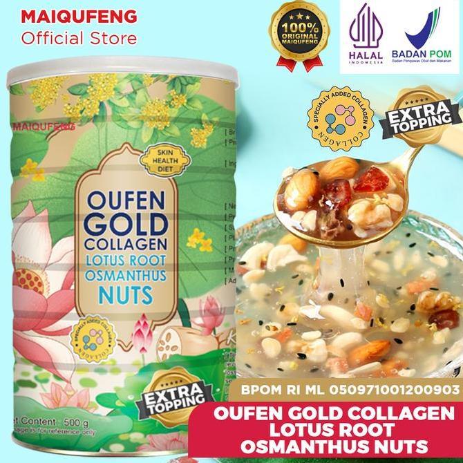 Sehatyuk- Oufen Lotus Root Powder Maiqufeng Bpom Ri Halal - Gold Osmanthus