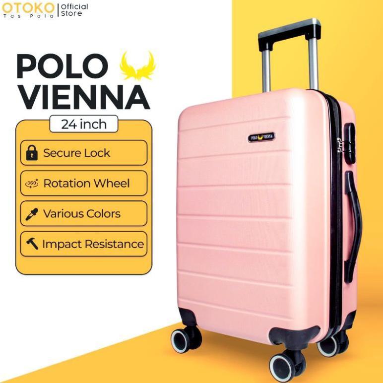 koper 24 inch - koper polo - model hardcase roda 4 putar 0124