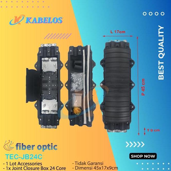 Adabanyak- Fiber Optic Joint Closure 4 Core | Joint Closure Fo 4 Core Ftth